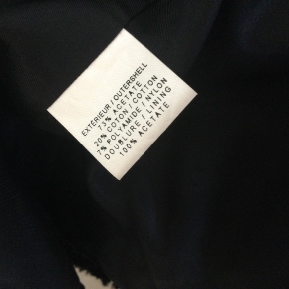 Talbots faux Persian lamb.Black size M Petite.Black jacket - Picture 9 of 16